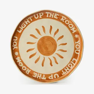 Sissy-Boy - Beige Dinerbord Met Zon