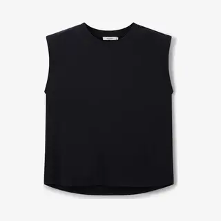 Sissy-Boy - Zwart Mouwloos T-shirt