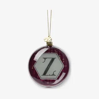 Sissy-Boy Kerstbal Letter Z