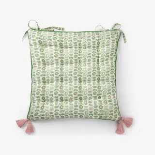 Sissy-Boy Groen Tuinkussen Met Mystic Eye Print