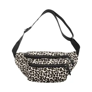 Heuptas - Luipaard Crème | Polyester / Nylon | 30 X 14 X 7 Cm | Fashion Favorite