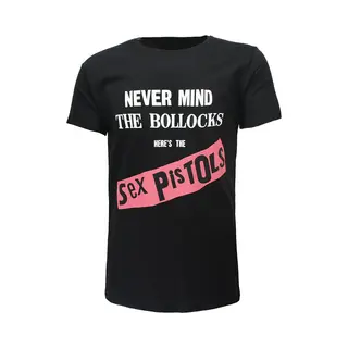 Popmerch The Sex Pistols Nmtb Here’s The Sex Pistols T-Shirt - S