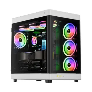 LalaShops Intel I9 12900K High-End Game Pc - Rtx 5080 - 32GB Ram - 2TB M.2 Ssd - WIN11 Pro - Gamdias Neso P1 White