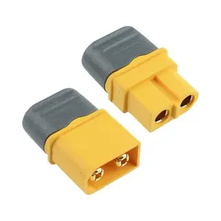 XT60 Connector + Dop - Mannelijk + Vrouwelijk - Stevige Stroomaansluiting - 1 Paar