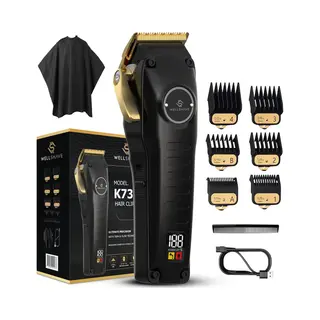 Wellshave Tondeuse Mannen Pro - Trimmer Voor Hoofd & Baard - Tondeuse Mannen Hoofdhaar - Haartrimmer Mannen - Kapper Haar Machine - Trimmer