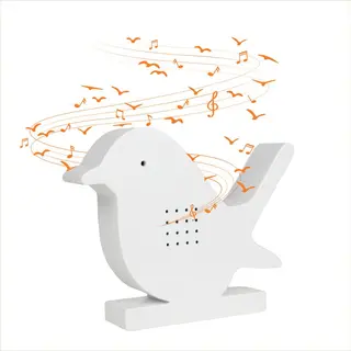 Brosmen Tweet Bird - Vogelgeluiden Huisje Met Bewegingsmelder - Geweldig Cadeau Voor Vrouw&Man