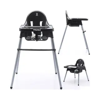 Twinky Baby High Chair Eco – Height Adjustable & With Feeding Table – Portable, Easy To Clean, With Safety Harness & Footrest, Suitable For 6