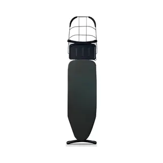 Bodo® - Strijkplank Ascend Elite - Stoomunithouder - 122 X 43 Cm - Uitklapbaar Rek - Charcoal Black