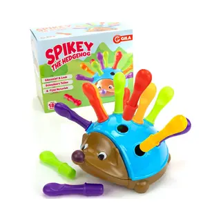 Gila Egel Fijne Motoriek Kleuters - Sensorisch Speelgoed Baby 6 Maanden 0 Jaar - Baby Speelgoed 1 Jaar Meisjes Cadeau - Sinterklaas Cadeautjes