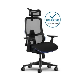 Stane Bürostuhl Ergonomisch - Pc Stuhl Mit Fußstütze - Schreibtisch Stuhl Mit Hoher Belastbarkeit (130 Kg) - Elegant & Vielseitig (Memory-Schaum)