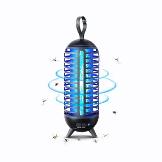 Vulpes Goods® Verjager - Oplaadbare Muggenlamp - Uv Licht - Waterdicht - Premium Black