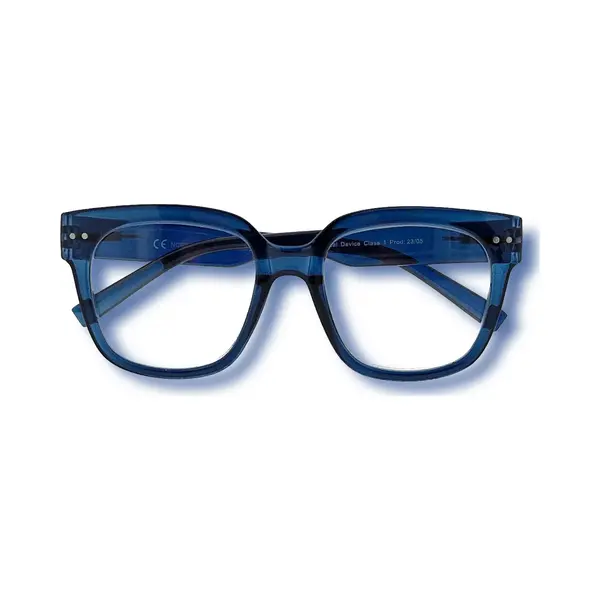 Noci Eyewear NCE341 Leesbril Asti +2.00 - Donkerblauw - Groot Montuur thumbnail