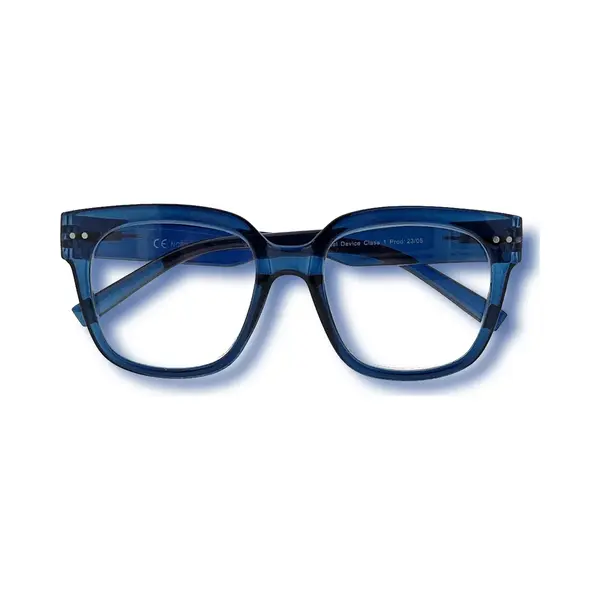 Noci Eyewear NCE341 Leesbril Asti +2.50 - Donkerblauw - Groot Montuur thumbnail