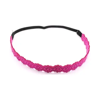 Festival/Ibiza Bandje Harde Stof Roze