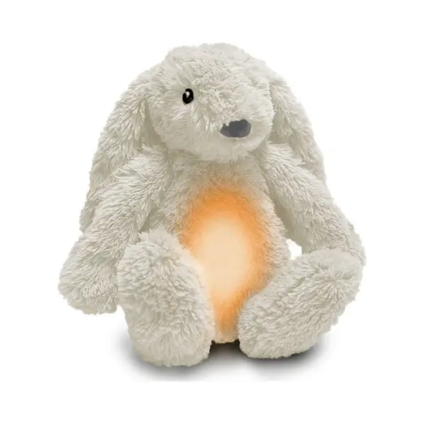 Zazu - Ro Der Hase Baby Schlafhilfe Mit Wiederaufladbarem Akku – Nachtlicht In Mehreren Farben & Beruhigende Geräusche, Weinsensor, thumbnail