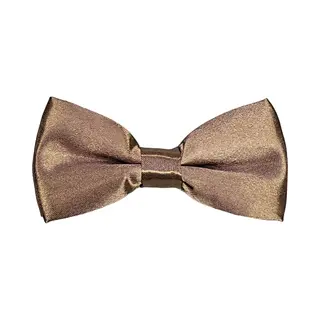 Fako Fashion - Kinder Vlinderstrik - Vlinderdas - Kinderstrik - Strik - Effen - 10cm - Lichtbruin