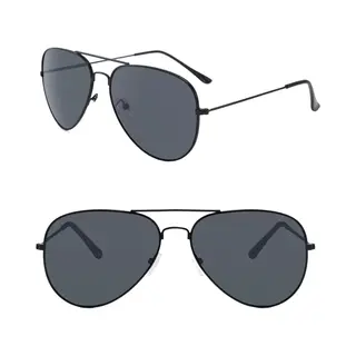 Fako Sunglasses® - Kinder Pilotenbril - Piloot Zonnebril - Jongens Zonnebril - Meisjes Zonnebril - Zwart