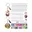 200-Delig Acryl Plexiglas DIY Set, Cirkels