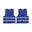 Blauw Kinderen 2 stuks