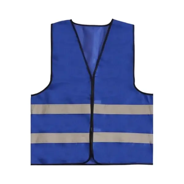 Doodadeals® - 1x Veiligheidshesje Voor Kind – Veiligheidsvest Kinderen – Auto – Blauwe Hesjes thumbnail