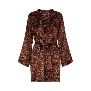 Hunkemöller Satin Kimono Zwart