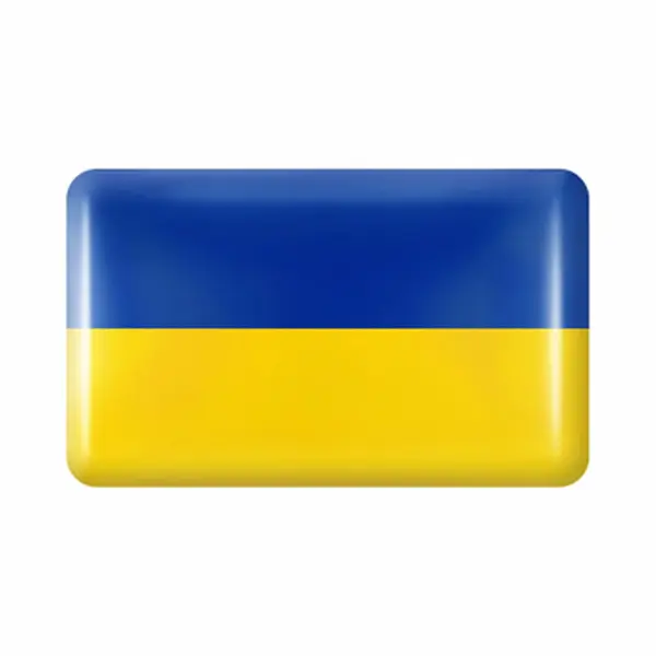 Mini Vlag Sticker - Autostickers - Autosticker Voor Auto - 5 Stuks - Bumpersticker - Oekraïne thumbnail