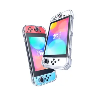 Xainy – Ultra Hard Case Transparant Geschikt Voor Nintendo Switch | Switch-games Accessoires | Beschermhoesje / Cover Voor De Nintendo Switch