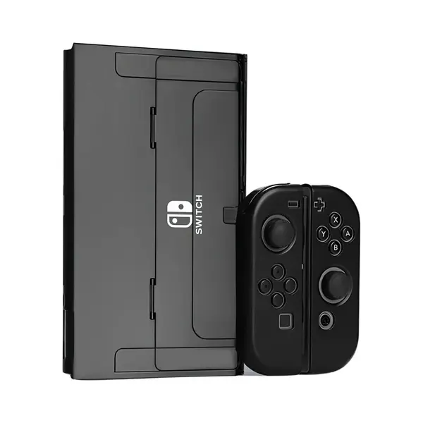 Xainy – Hard Case Oled Zwart Geschikt Voor Nintendo Switch | Switch-games Accessoires | Beschermhoesje / Cover Voor De Nintendo Switch Consoles | thumbnail