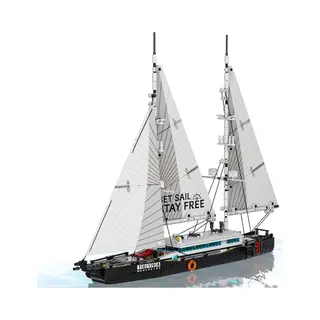 Mould King - Icons Jacht Boot | Classic Creator Zeilboot | Technic Ideas | Stem Educatief Speelgoed Bouwpakket | Racejacht Modelbouw Voor Volwassenen