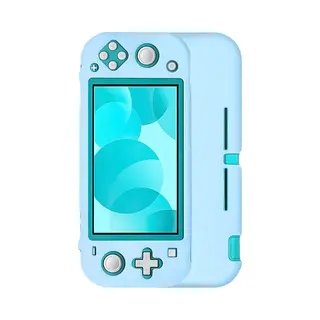 Xainy – Pvc Hard Case Hoesje Blauw Geschikt Voor Nintendo Switch Lite | Switch-games Accessoires | Beschermhoesje / Cover Hoes Voor De Nintendo