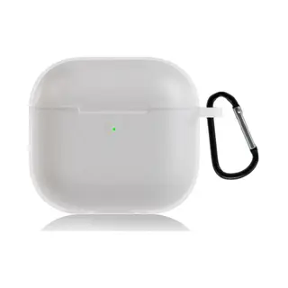 ShieldCase Siliconen Hoesje Geschikt Voor Airpods 4 - Siliconen Case Voor Apple Airpods 4 Case Hoesje - Transparant