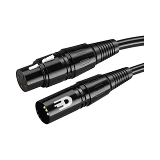 Drivv. Premium Xlr Kabel - Microfoon Kabel - Mannelijk Naar Vrouwelijk 3 Pin - 5 Meter