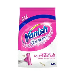 Vanish Oxi Action - Tapijtreiniger - Poeder - 1 X 820g - Vlekkenreiniger + Microvezeldoek