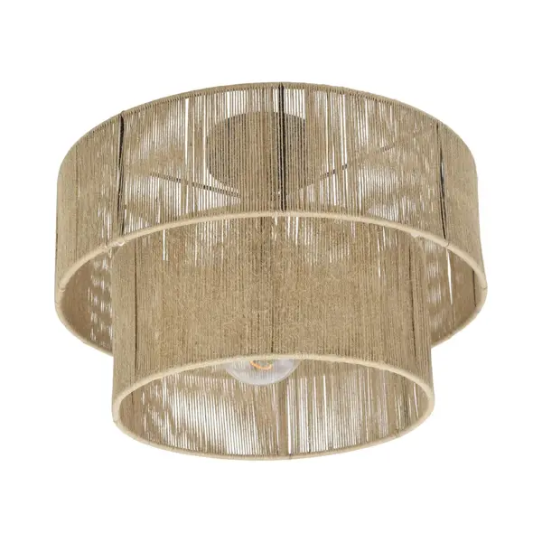 Loft42 Urban Interiors - Plafondlamp - Diro Jute - Ø45 thumbnail