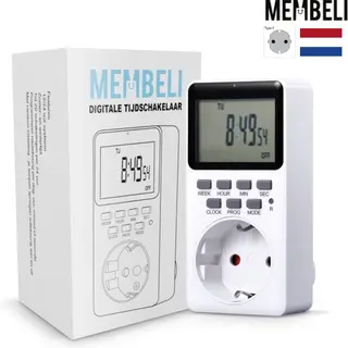 Membeli Tijdschakelaar - Digitaal - Lcd Display - Type F (1x)
