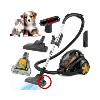 AG3100 Stofzuiger Zonder Zak - Gold - Stofzuigers - Vacuum Cleaner Zakloos - 8.5 Meter - 900W - Sterke Zuigkracht - Hepa Filter - Compact, Licht &