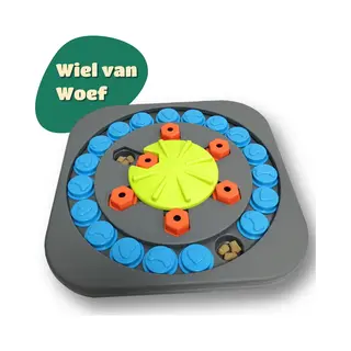 Mister Mill Puzzel Hond - Denkspel Hond - Level 3 - Wiel Van Woef - Interactieve Hond - Interactief Kattenspeelgoed - 35 X 35 Cm
