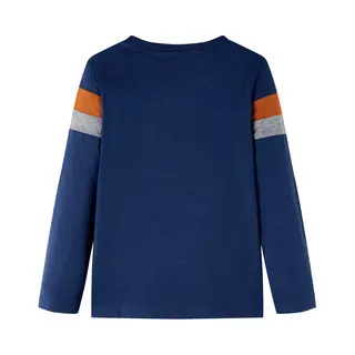 VidaXL Kinder-Langarmshirt Marineblau 116