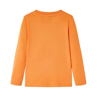 VidaXL Kinder-Langarmshirt Dunkelorange 104
