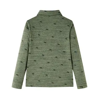 Vidaxl Kinderhemd Khaki Melange 104