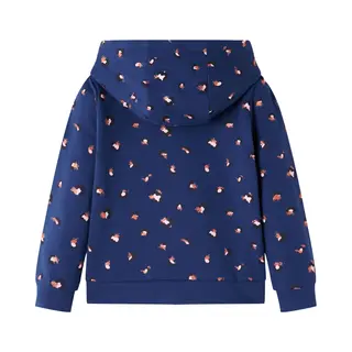 VidaXL Kinder-Kapuzenpullover Marineblau 104