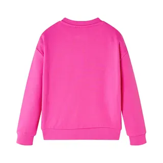 VidaXL, Jungen, Pullover, Kinder-Sweatshirt Dunkelrosa 104, Material, 95 % Baumwolle. 5, Rosa, (104)