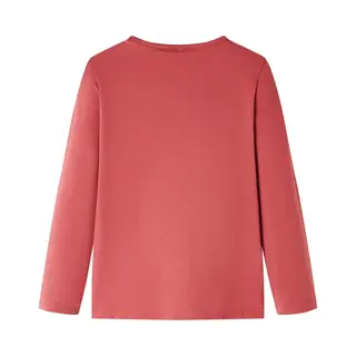 VidaXL Kinder-Langarmshirt Dunkelrosa 104