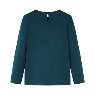 VidaXL Kinder-Langarmshirt Dunkelgrün 104