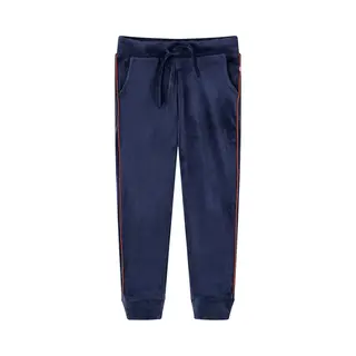 VidaXL, Unisex, Sporthose, Kinder-Trainingshose Marineblau 140, Material, 94 (140), Blau