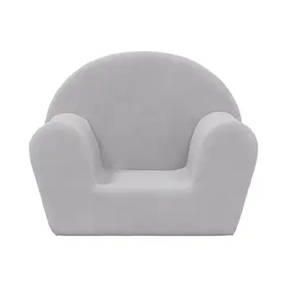 Vidaxl Kindersofa Hellgrau Weich Plüsch