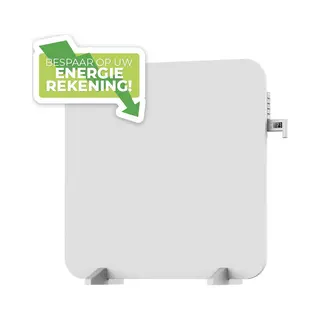 Sinji Elektrische Kachel 350W – Smart Infrarood Verwarming – Elektrische Radiator – Heater – Verwarmingspaneel – Energiezuinig – Stil