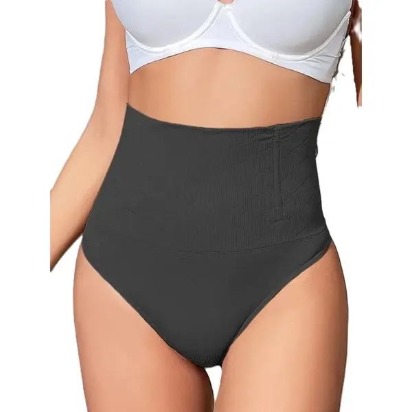 Cheaperito Corrigerend Ondergoed Dames | Corrigerend Slipje | Correctie Buik Ondergoed | Waist Correctie | Maat 40/42 | L I Zwart thumbnail