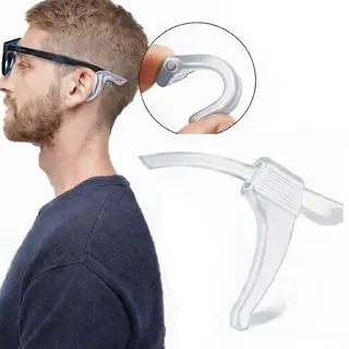 Cheaperito Anti-slip Oorhaakjes Voor Bril & Zonnebril – Universele Brilhaakjes Van Siliconen – Brilhouders Tegen Afglijden – Set Van 2 Stuks –