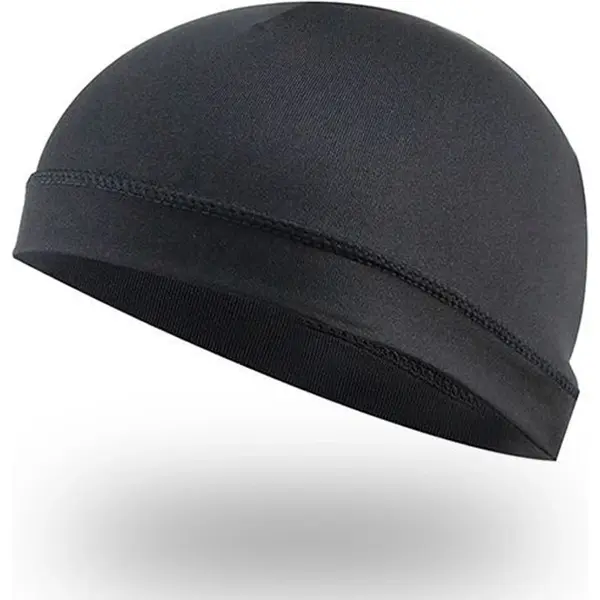 Cheaperito Motor Muts I Fiets Muts I Helm Muts I Bandana I Ventilerend I Motor Accessoires I Haarkapje Voor Helm I Zwart thumbnail
